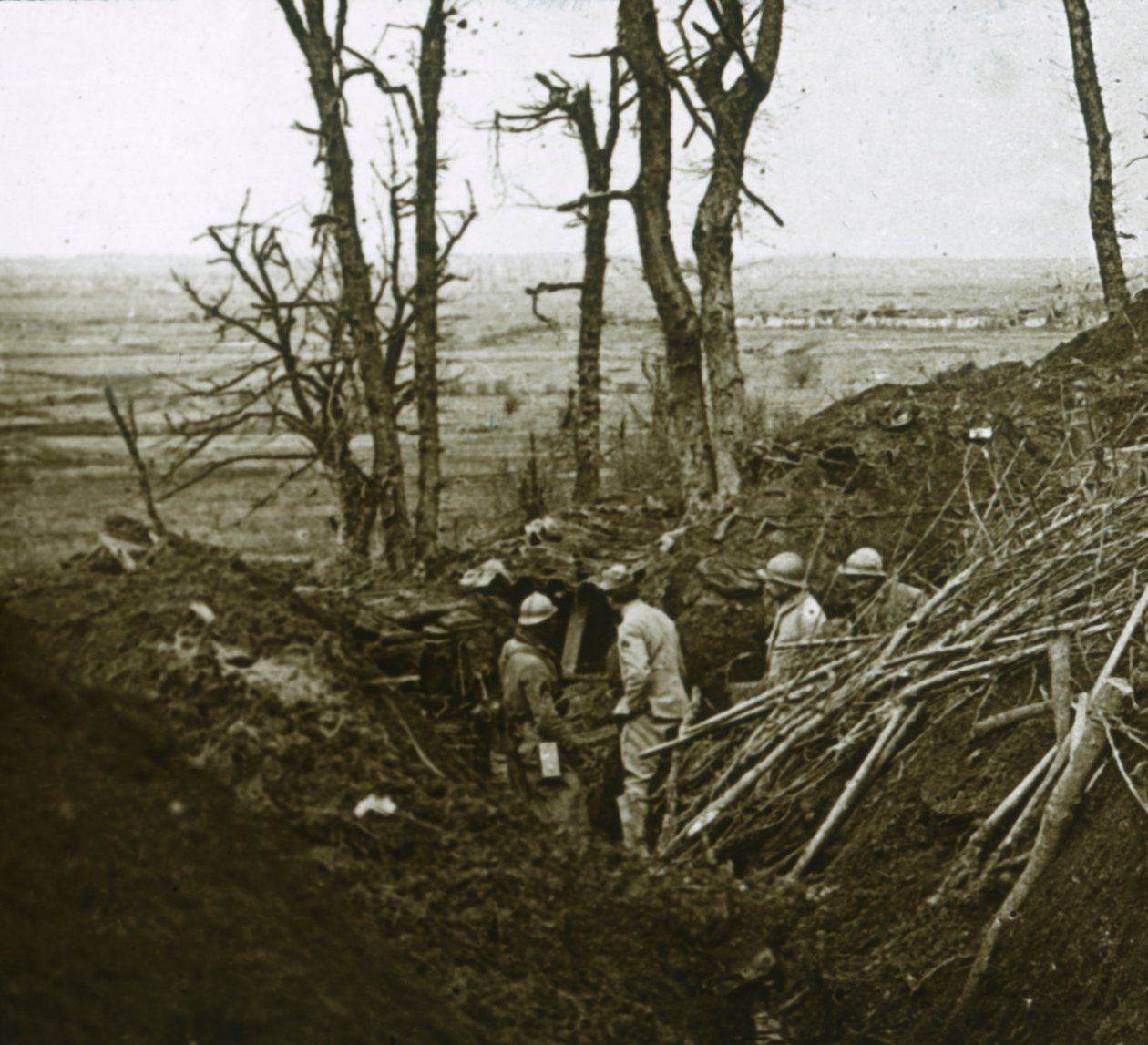 Les Éparges, severní Francie, 1915. od Unbekannt