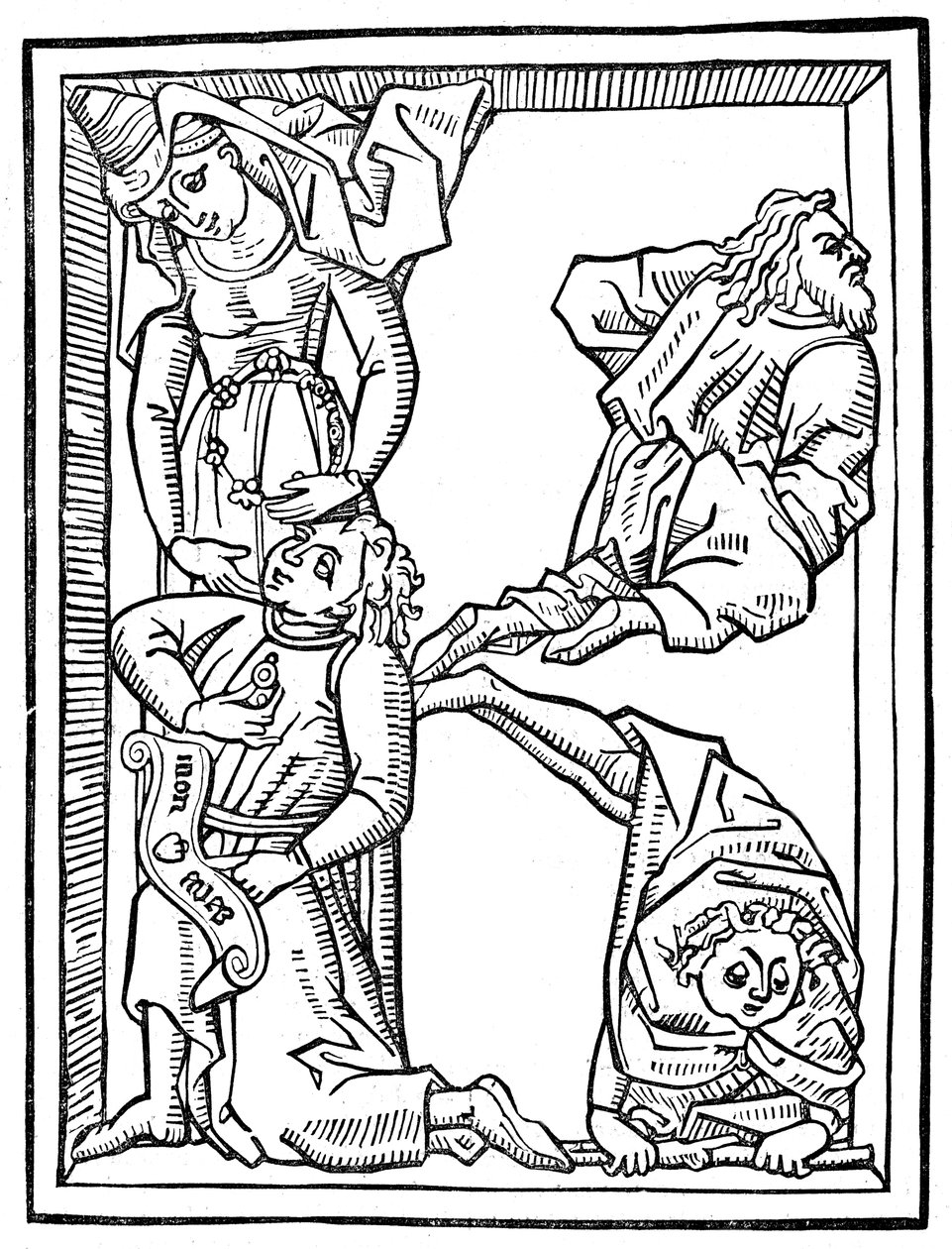Písmeno K, abeceda počátečních písmen, 1462 1844 od Unbekannt