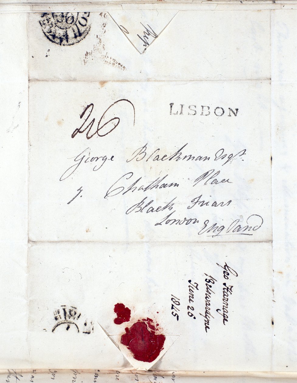 Dopis od kapitána J. L. Blackmana, Coldstream Guards od Unbekannt