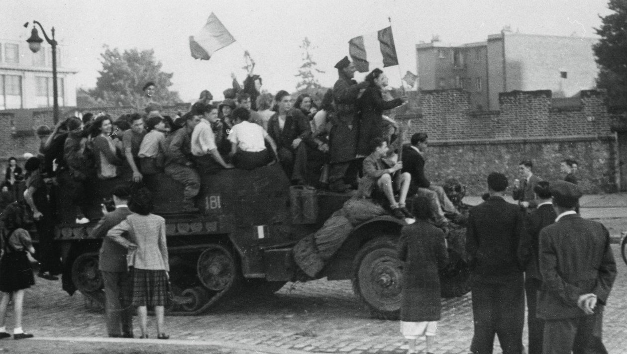 Osvobození Paříže, srpen 1944 od Unbekannt