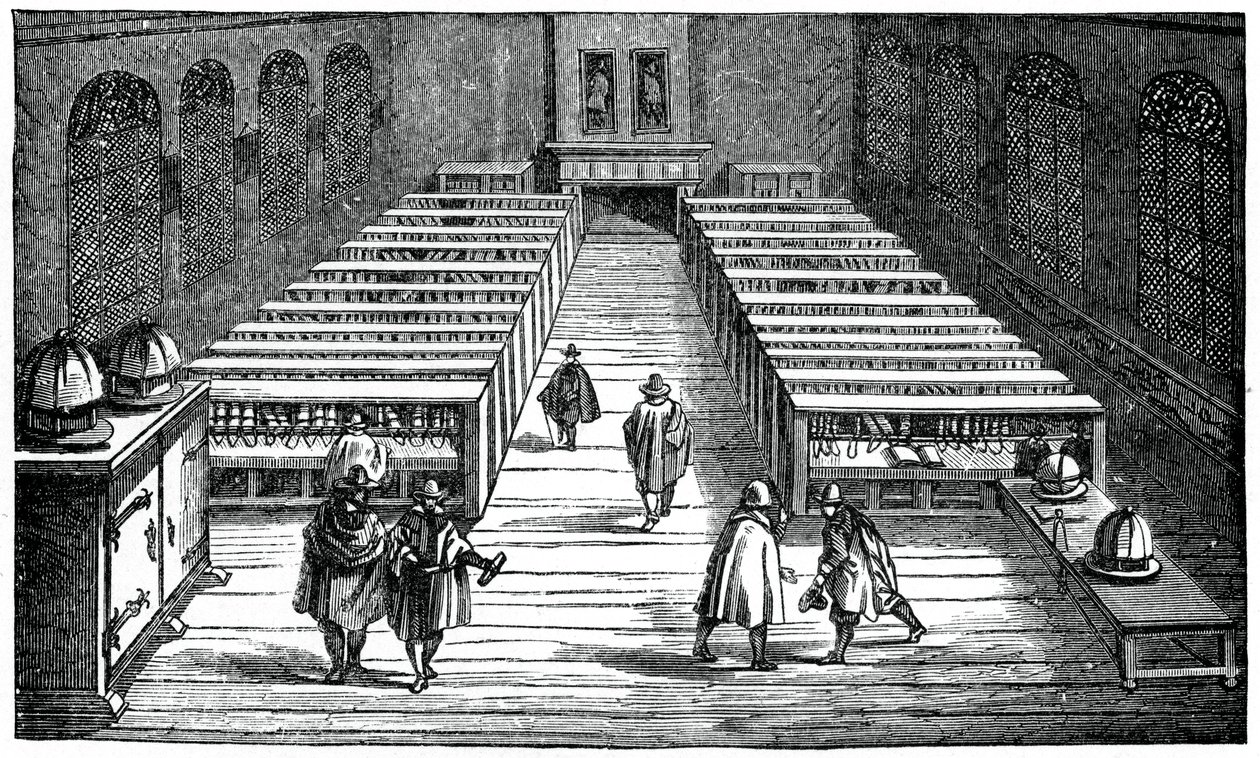 Knihovna University of Leyden, Nizozemsko, 17. století, 1870 od Unbekannt
