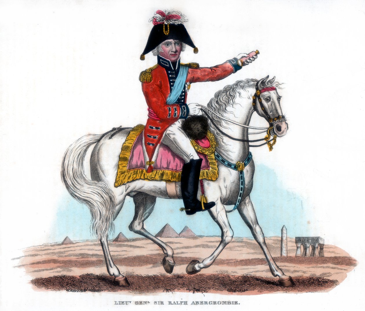 Generálporučík Sir Ralph Abercromby 1734-1801, 1816 od Unbekannt