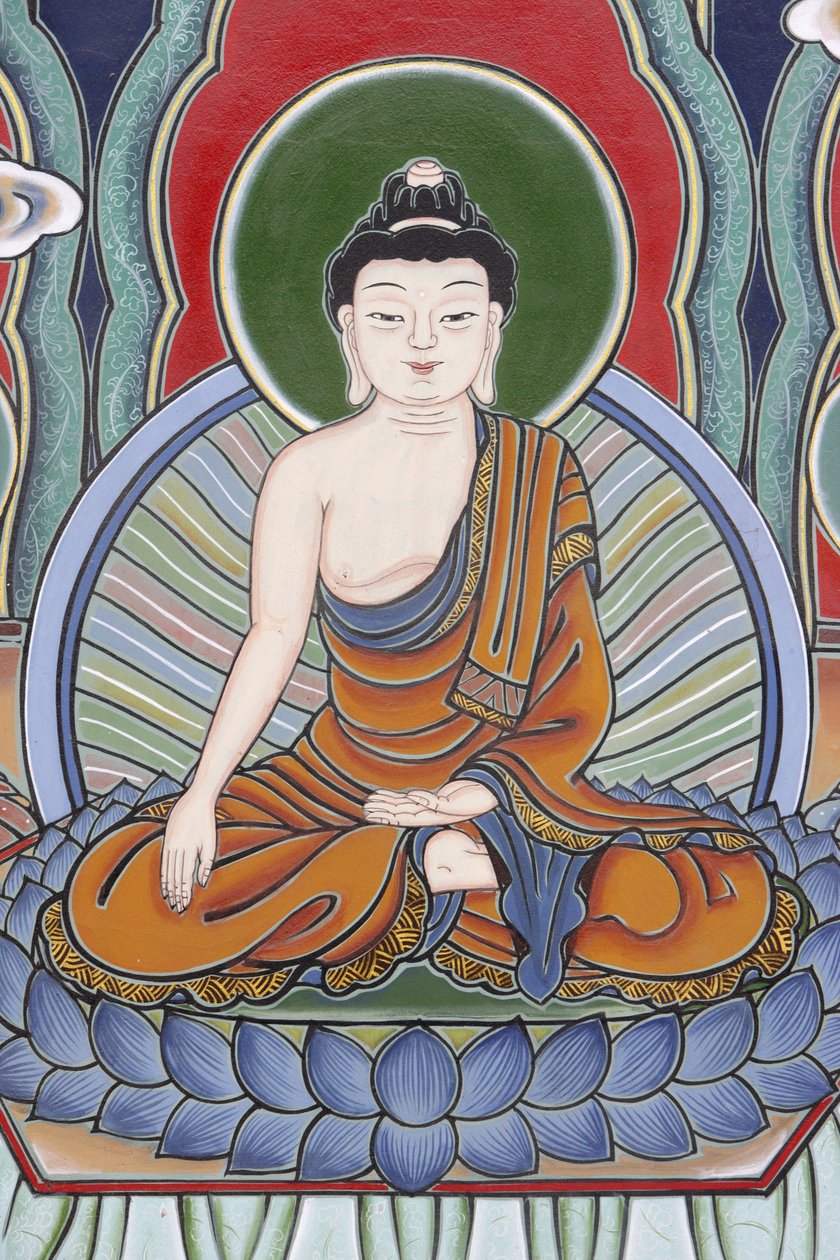 Život Buddhy Meditační pozice, Soul, Coree du Sud od Unbekannt
