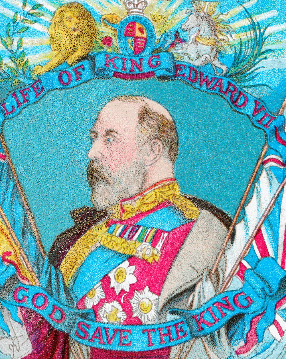 Life of King Edward VII: God Save the King, c1902 od Unbekannt
