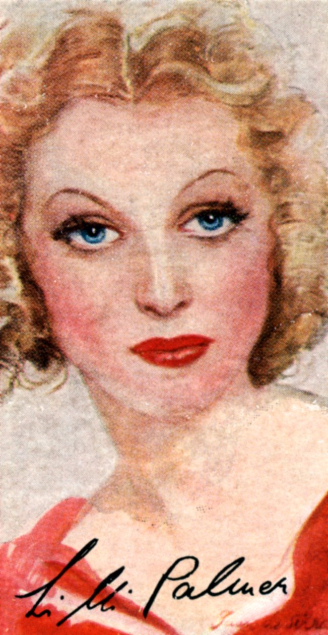 Lilli Palmer, 1914-1986, německá narozená, mezinárodní herečka, 20. století od Unbekannt