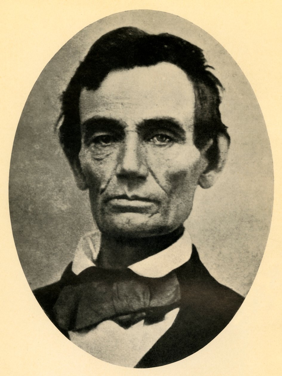 Lincoln, 1858, 1930. od Unbekannt