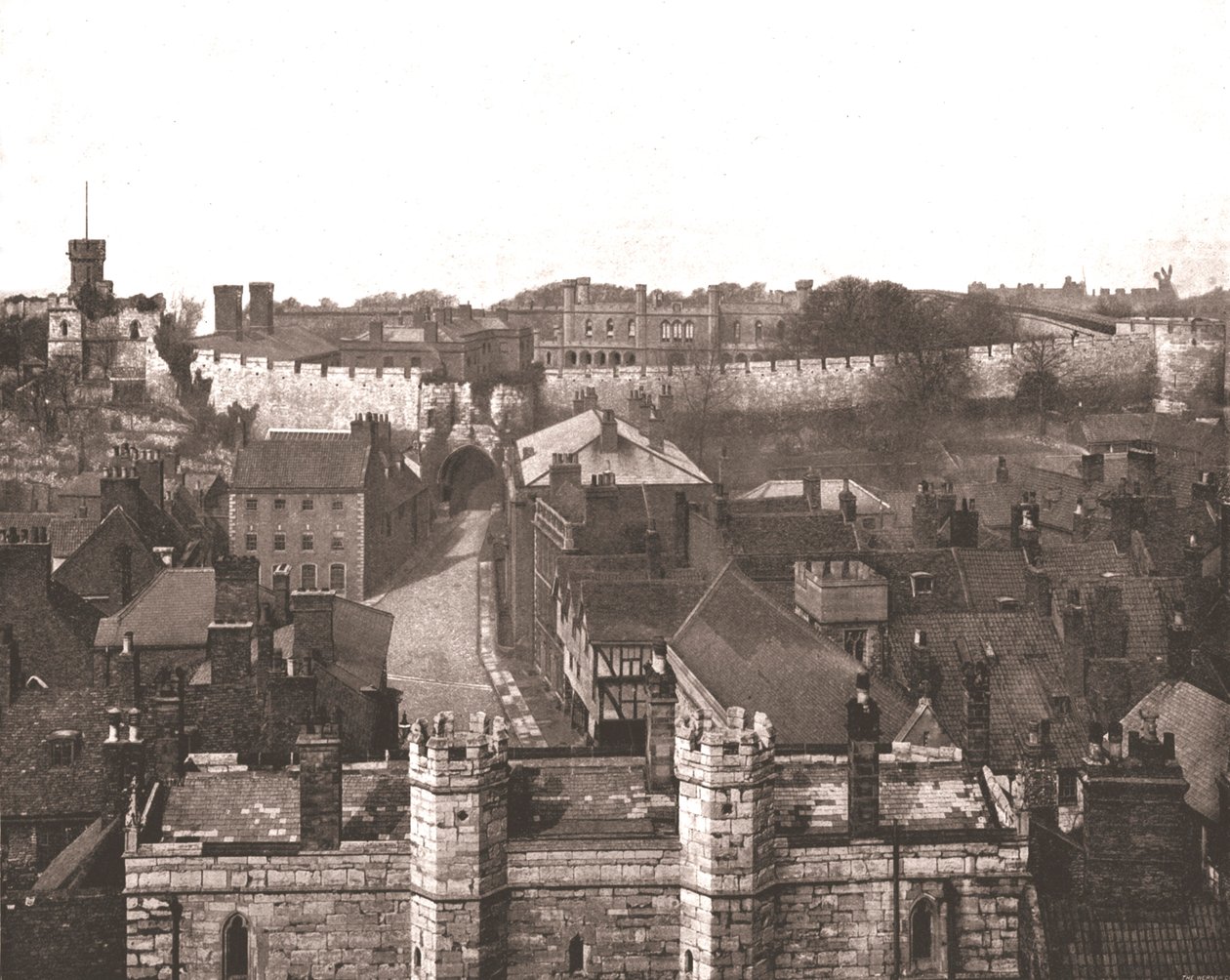 Lincoln Castle, Lincolnshire, 1894. od Unbekannt