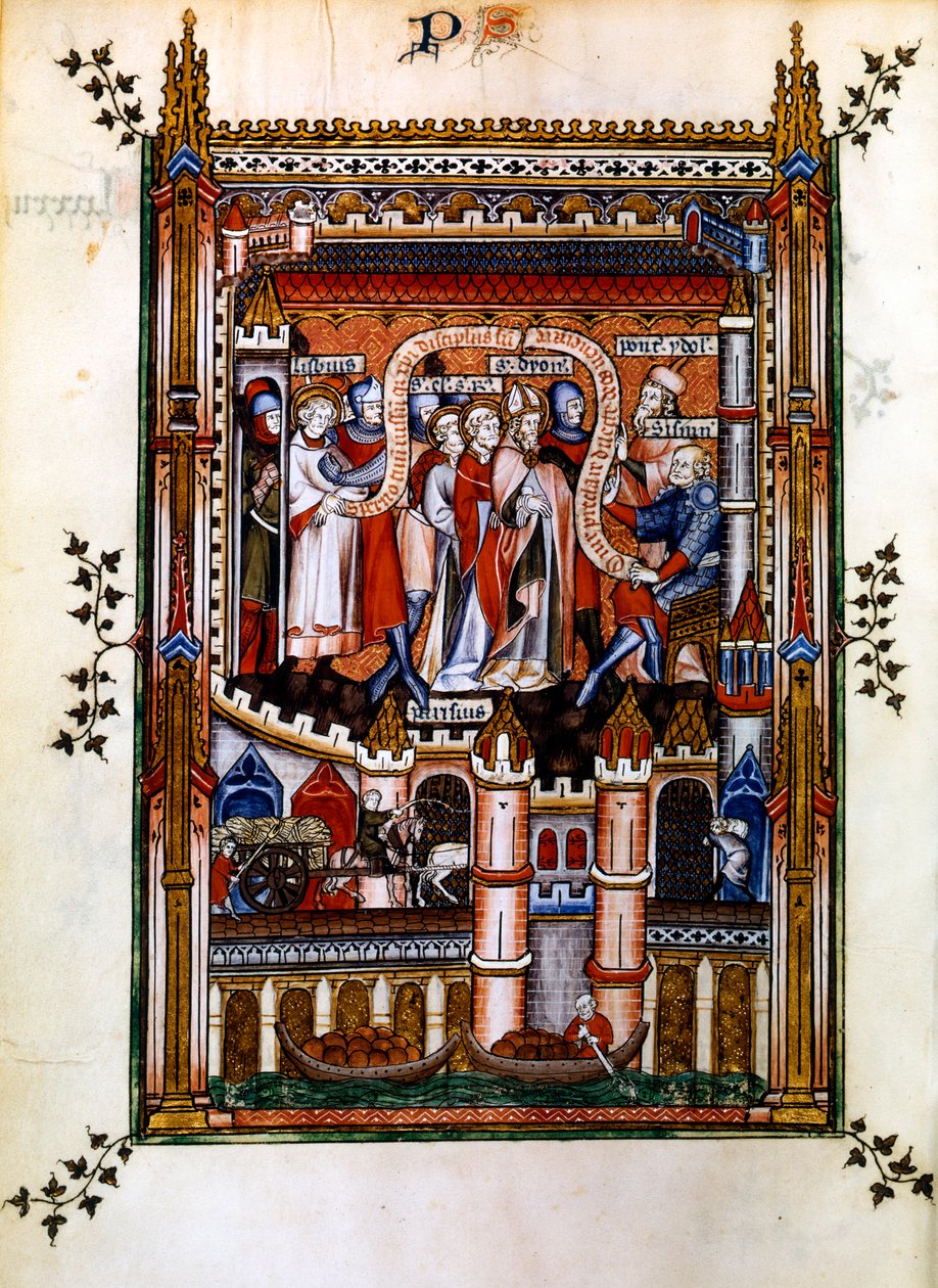 Lisbius se prohlašuje za Kristova učedníka, 1317 od Unbekannt