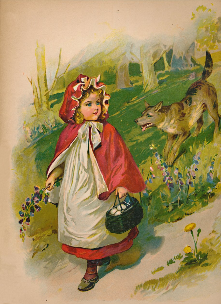 Červená karkulka, 1903 od Unbekannt