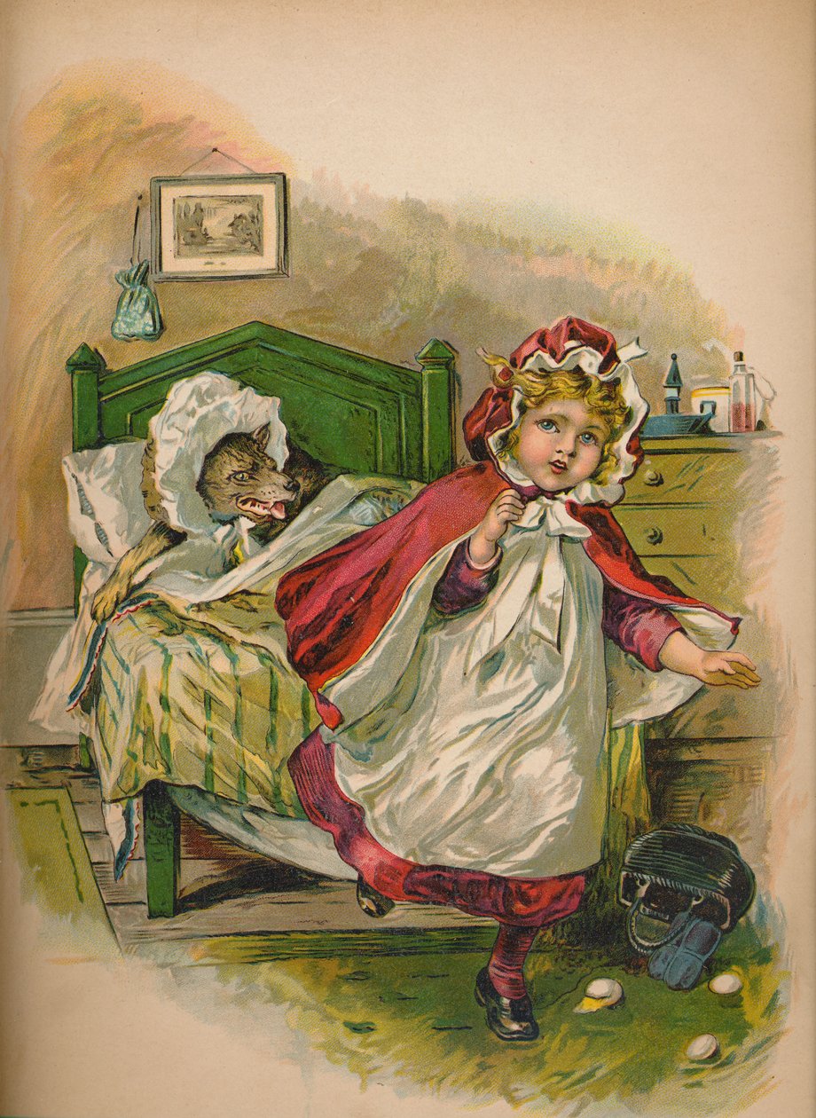 Červená karkulka, 1903 od Unbekannt