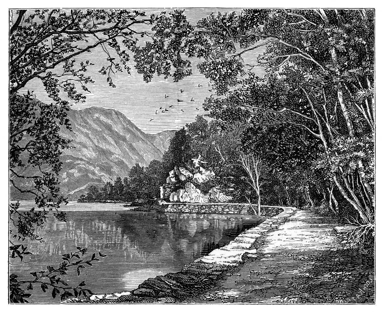 Loch Katrine, Skotsko od Unbekannt