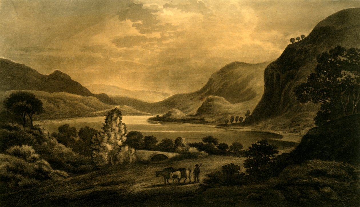 Loch Lubnaig, West-end, 1802. od Unbekannt