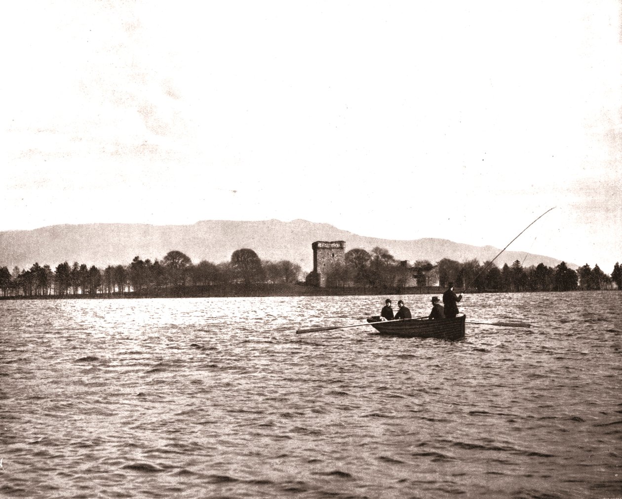 Hrad Lochleven, Kinross, Skotsko, 1894. od Unbekannt