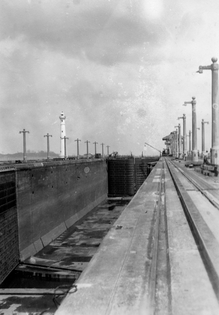 Plavební komora na Panamském průplavu, 1931 od Unbekannt