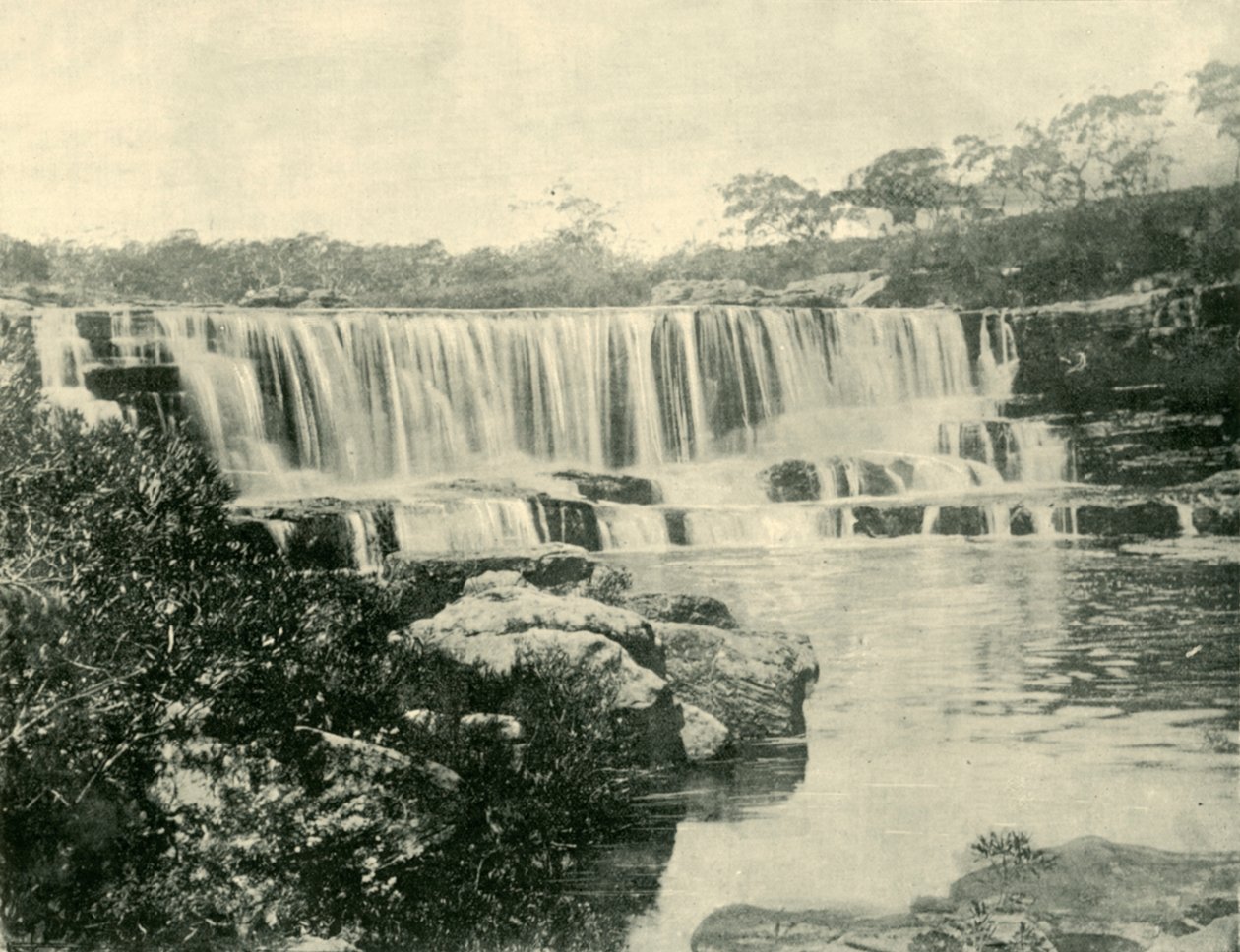 Loddon Falls, Nový Jižní Wales, 1901. od Unbekannt