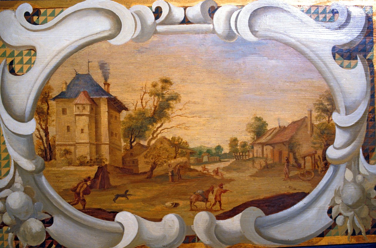 Loire Atlantique N* 042 - Chateau de Haute Goulaine - Malované dřevo od Unbekannt