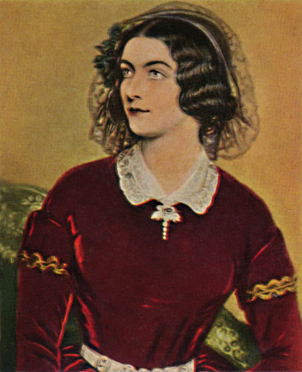 Lola Montez 1818-1861. - Gemälde von Stieler, 1934. od Unbekannt