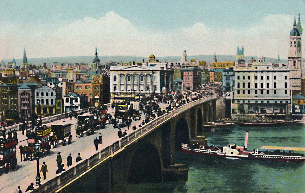 London Bridge, 1900. od Unbekannt