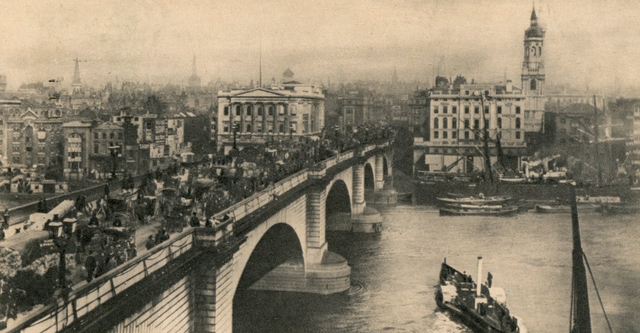 London Bridge, c1906 od Unbekannt