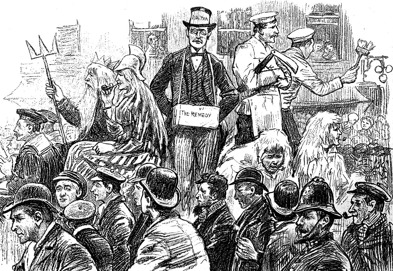 London Dockers Strike, září 1889 od Unbekannt