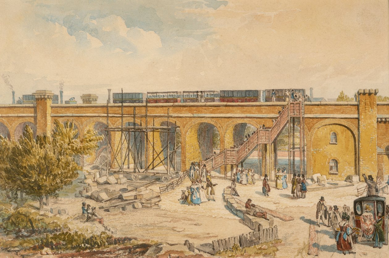 Z Londýna do Greenwich Railway od Unbekannt