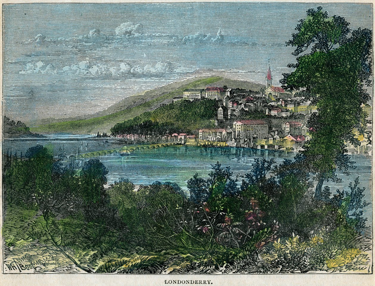 Londonderry, Ulster, Irsko, c1880 od Unbekannt