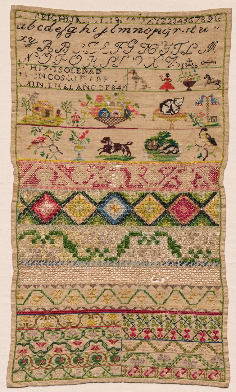 Long Sampler, 1845. od Unbekannt