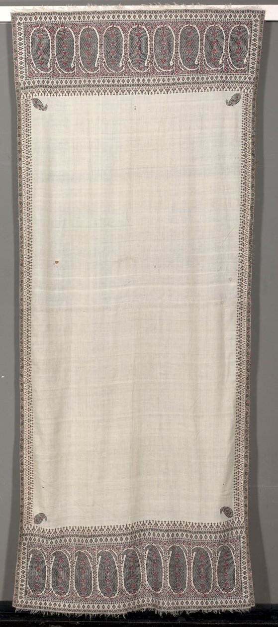 Dlouhý šál, c. 1815. od Unbekannt