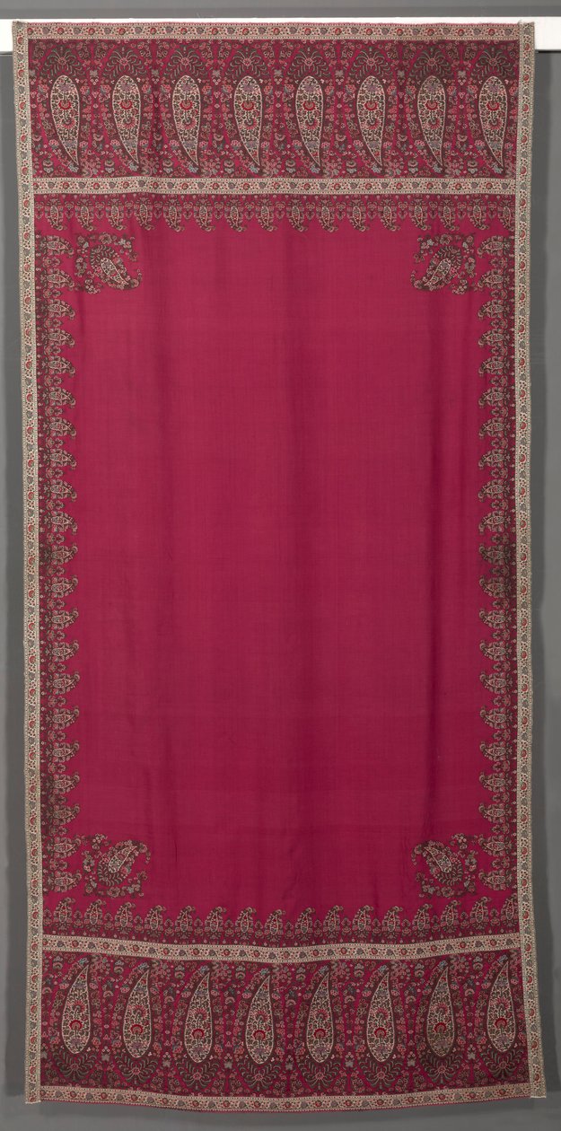 Dlouhý šál, c. 1825. od Unbekannt