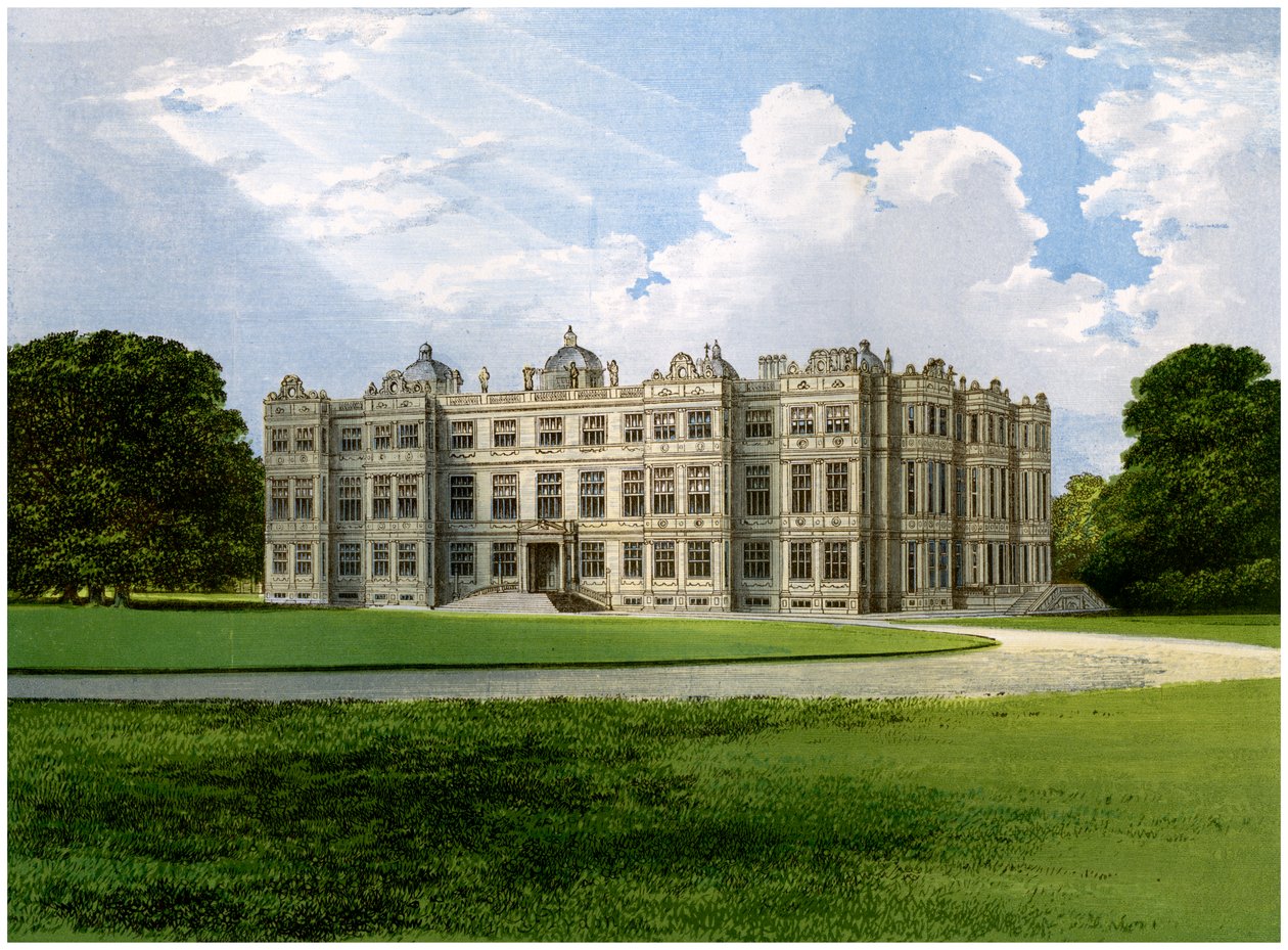 Longleat, domov markýze z Bath, Wiltshire, c1880 od Unbekannt