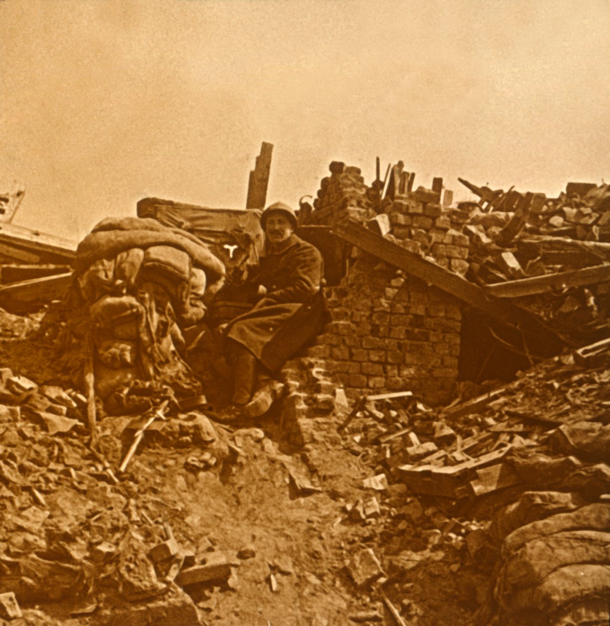 Rozhledna, c1914-c1918 od Unbekannt