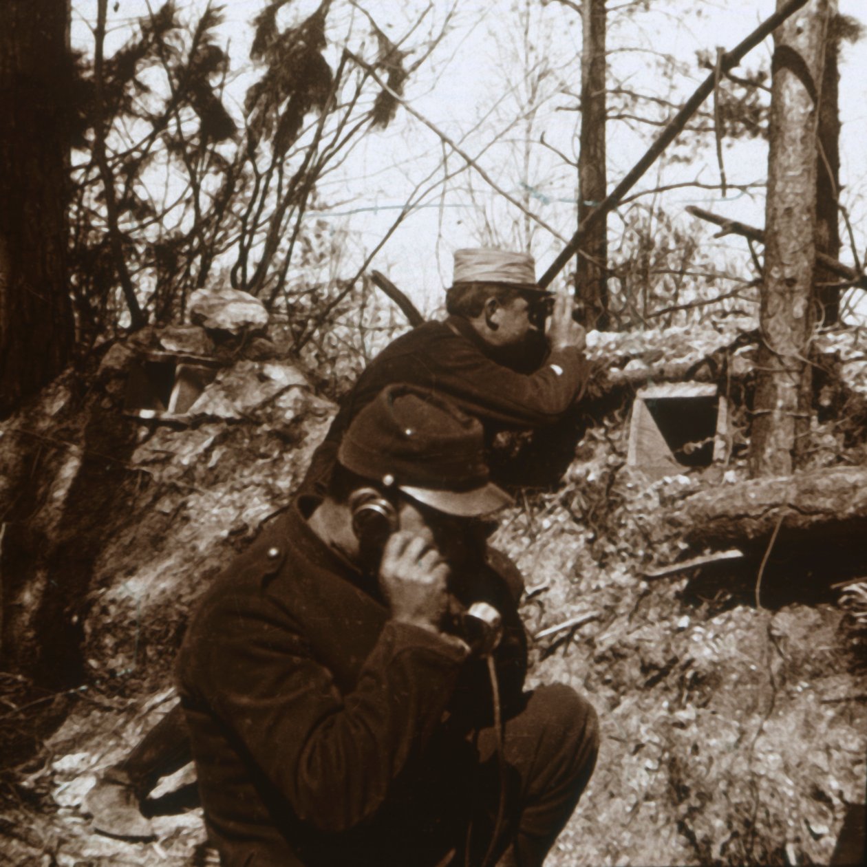 Vyhlídka, Bois-le-Prêtre, severní Francie, c1914-c1915 od Unbekannt