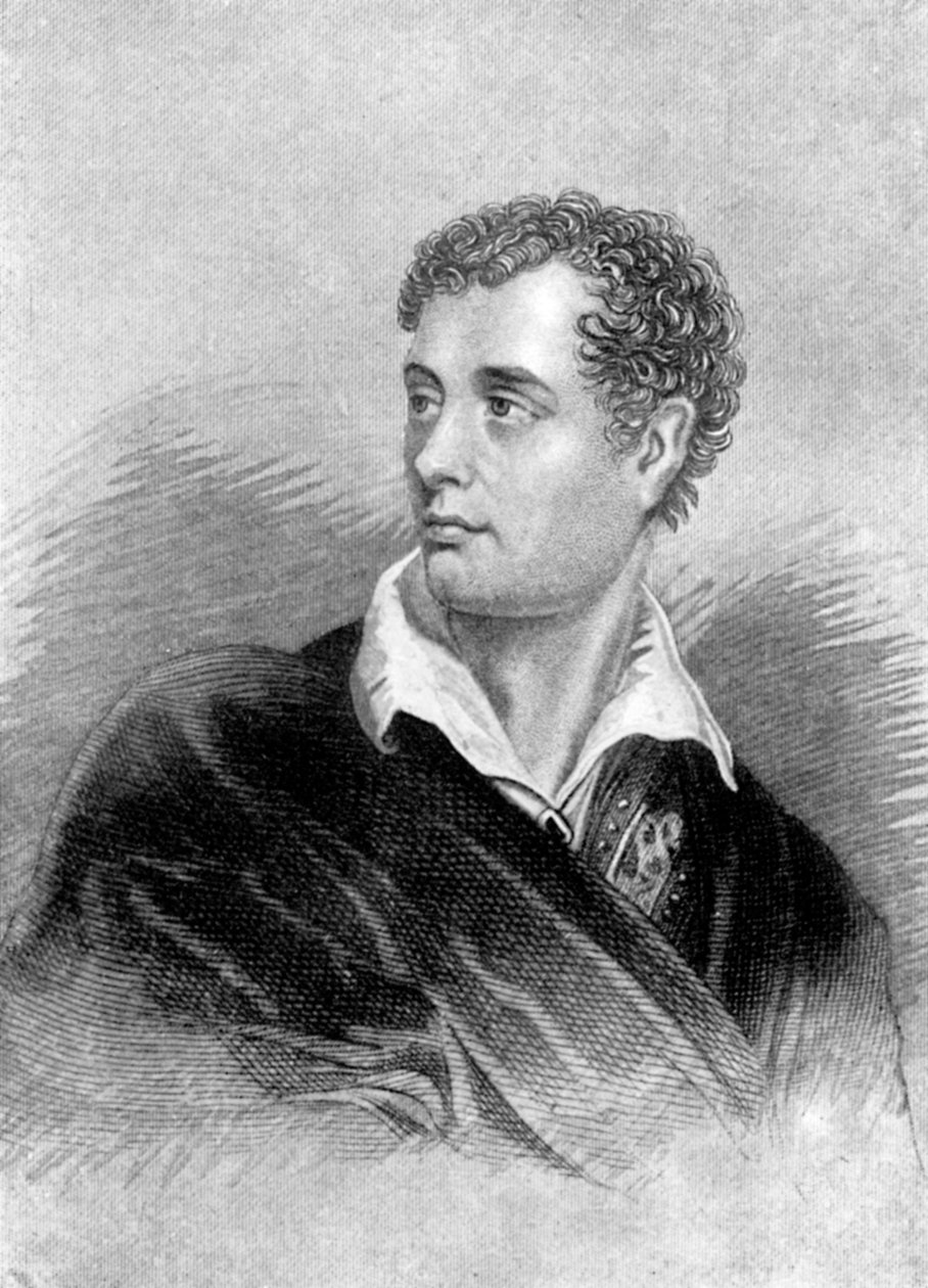 Lord Byron, anglo-skotský básník, 1912 od Unbekannt