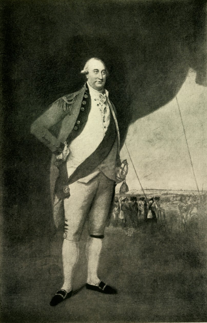 Lord Cornwallis jako generální guvernér, 1793, 1925. od Unbekannt