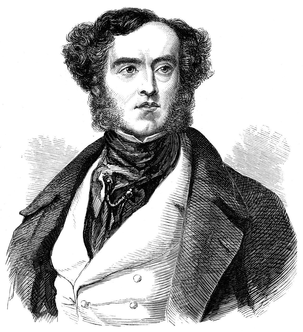 Lord George Bentinck, 1802-1848, 19. století od Unbekannt