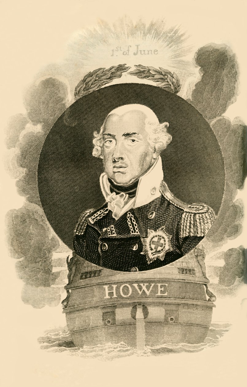 Lord Howe, 1726-1799, 1816. od Unbekannt