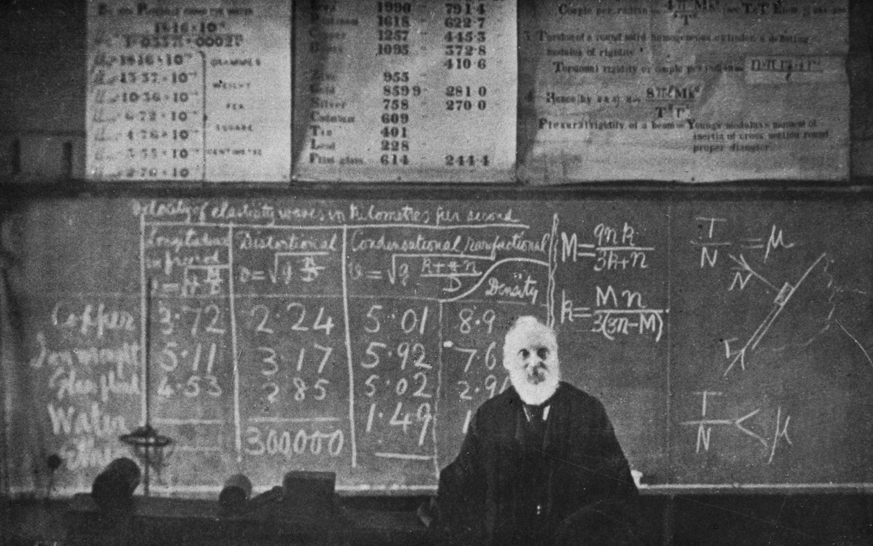 Lord Kelvin , skotský matematik a fyzik, 1899 od Unbekannt