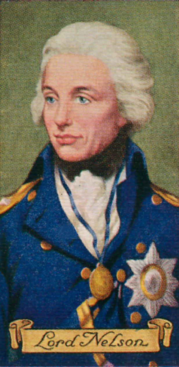 Lord Nelson, převzato ze série cigaretových karet, 1935 od Unbekannt