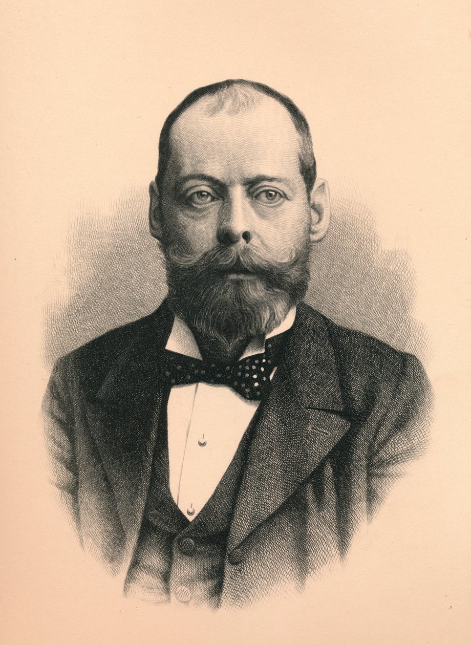 Lord Randolph Henry Spencer Churchill, 1849-1895, britský státník, 1896. od Unbekannt