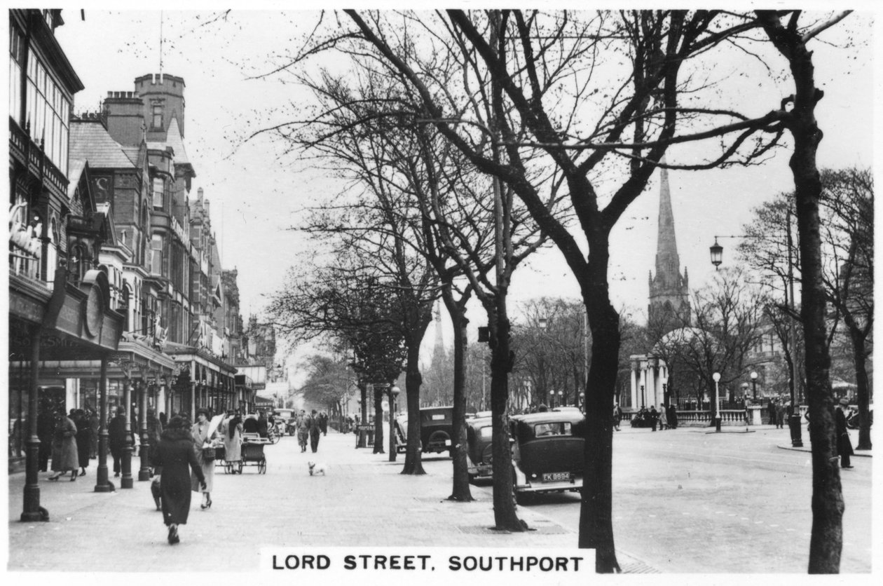Lord Street, Southport, 1937 od Unbekannt