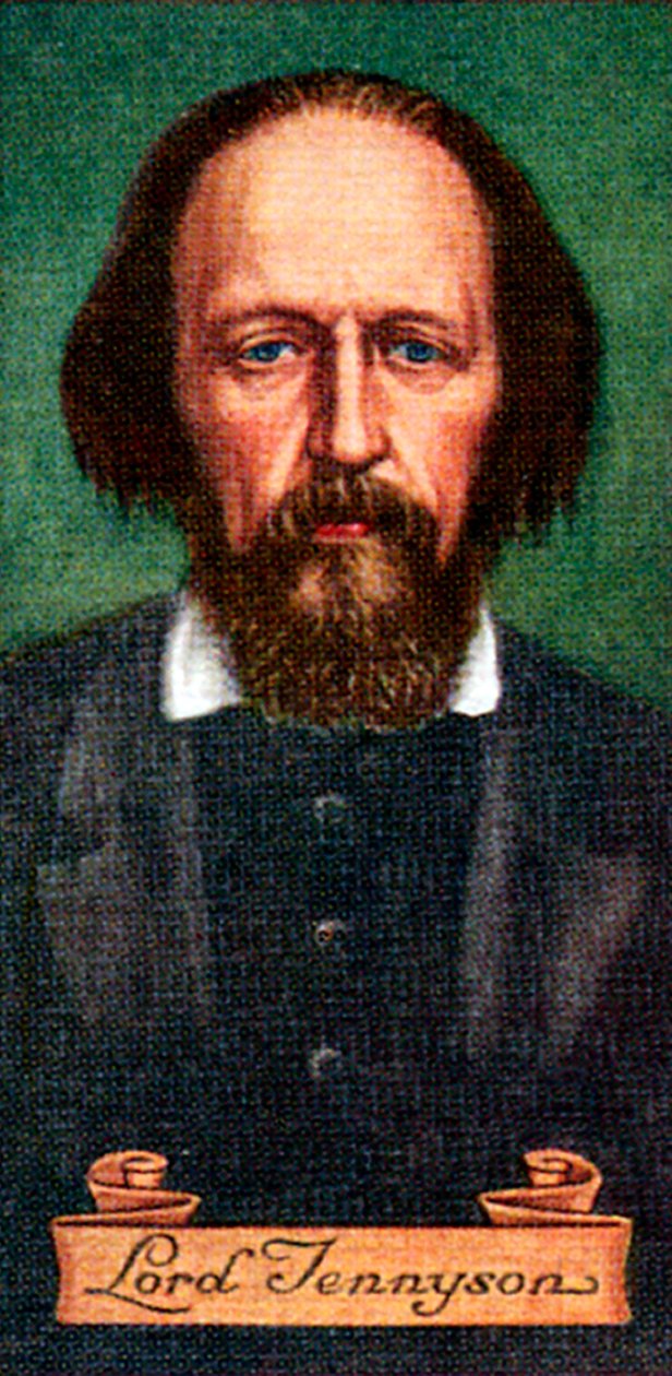 Lord Tennyson, převzato ze série cigaretových karet, 1935 od Unbekannt