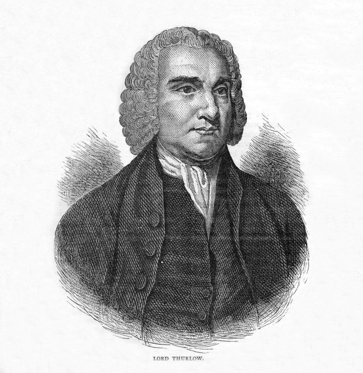 Lord Thurlow, britský právník a politik konzervativců, c1800 1878 od Unbekannt