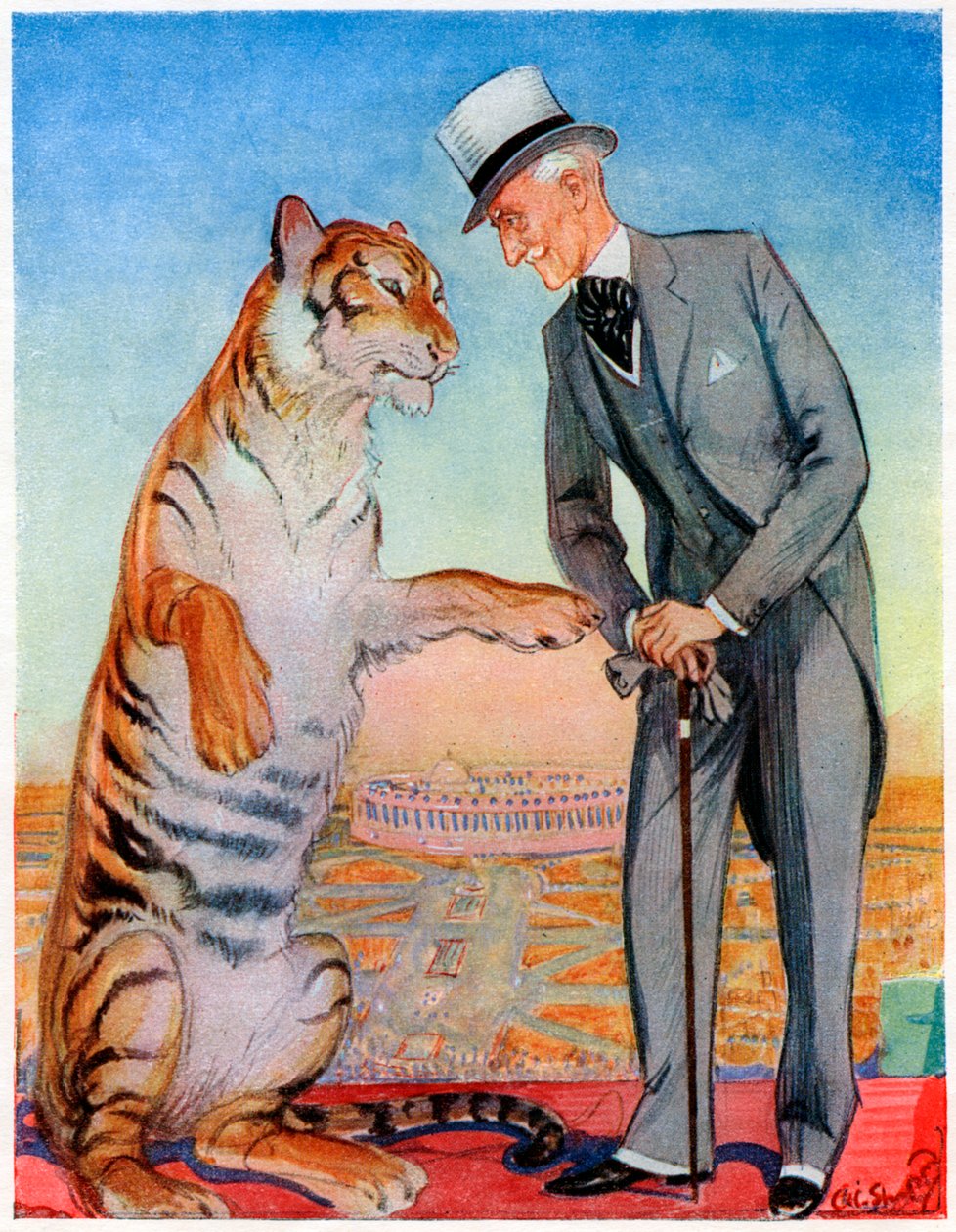 Lord Willingdon a přítel, 1934 od Unbekannt