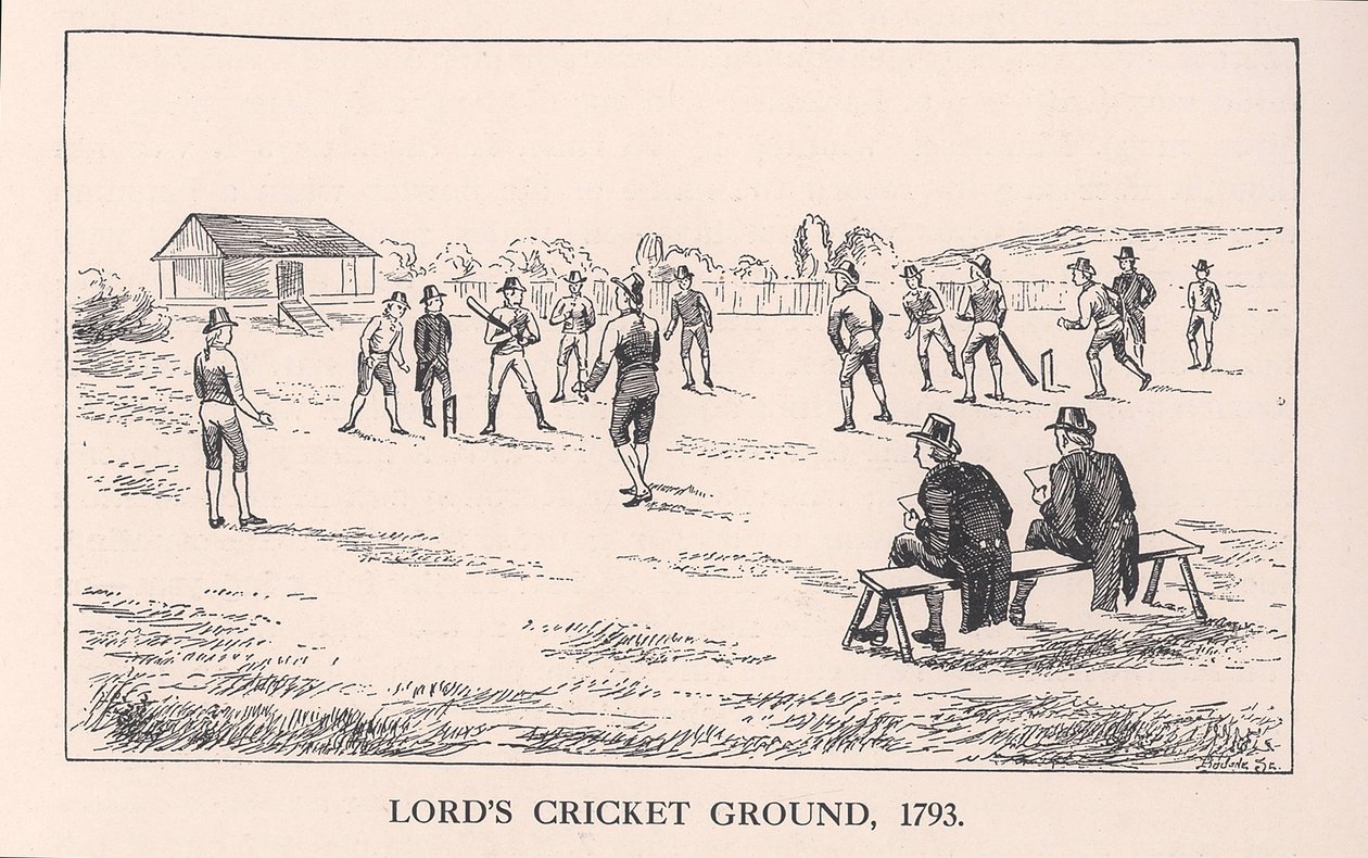 Kriketové hřiště Lords, Londýn, 1793 1912 od Unbekannt