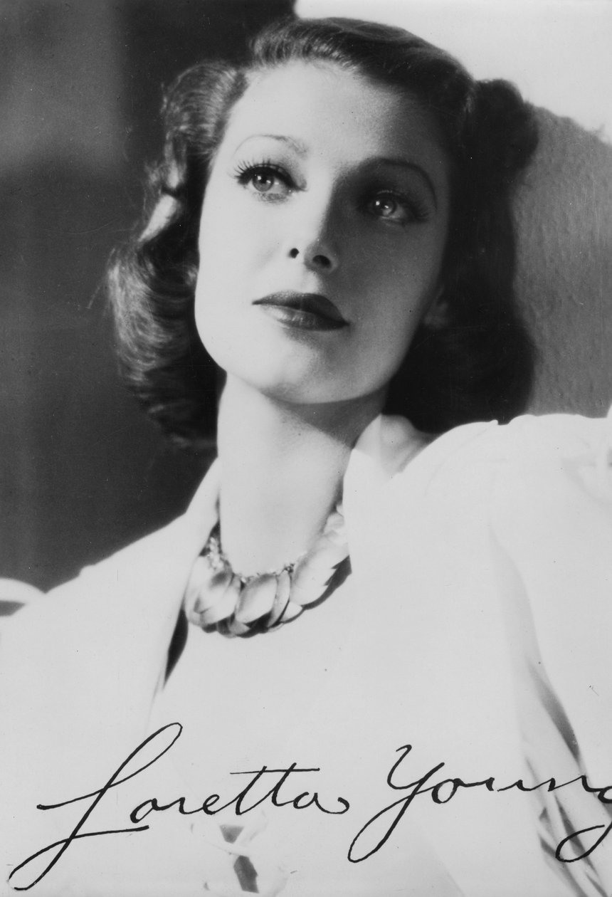 Loretta Young 1913-2000, americká herečka, c1930 od Unbekannt
