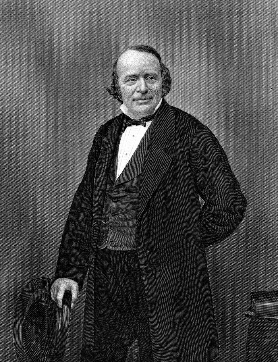 Louis Agassiz 1807-1873, americký přírodovědec a glaciolog švýcarského původu, c1860 od Unbekannt