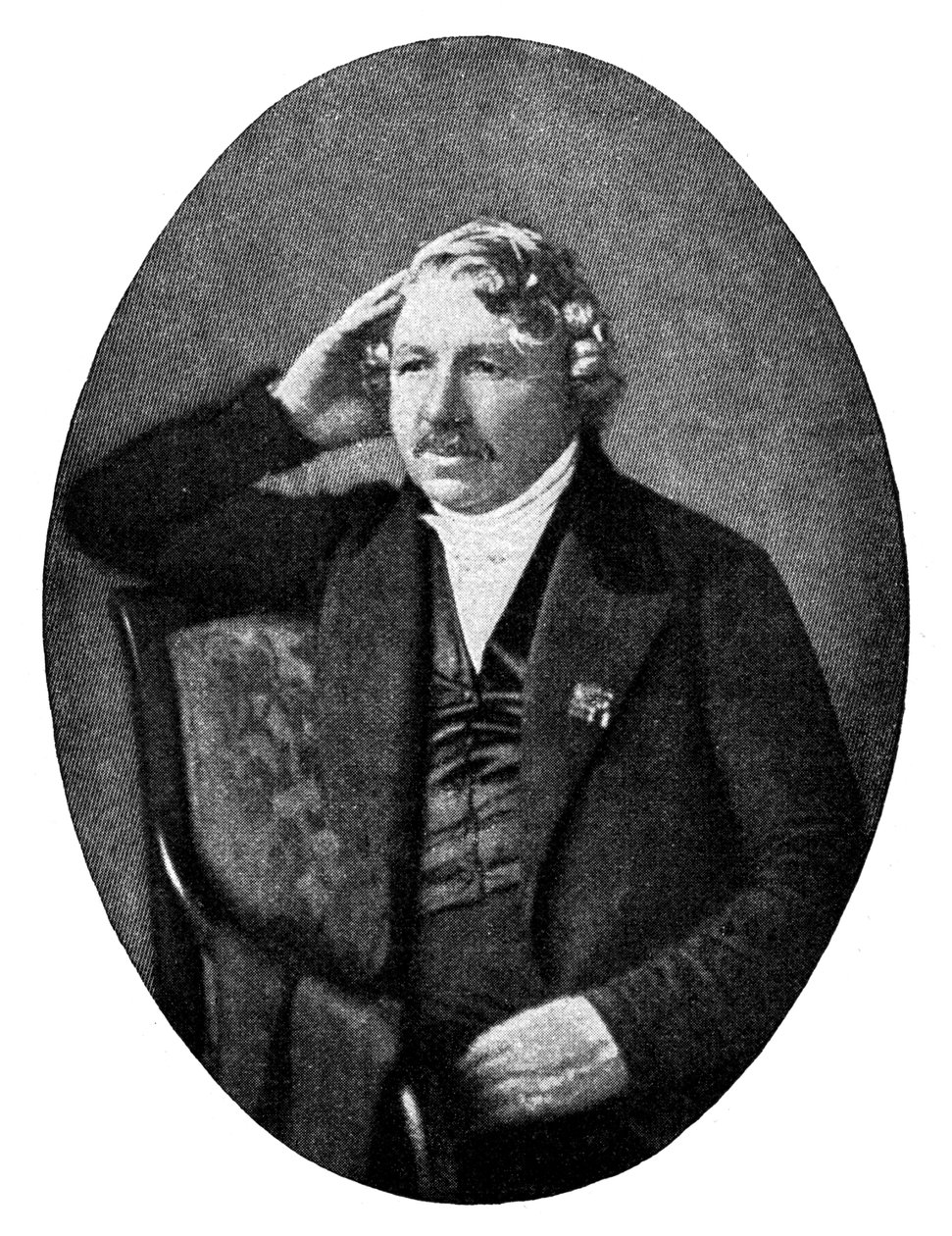Louis Daguerre 1787-1851, francouzský fotograf, 1900 od Unbekannt