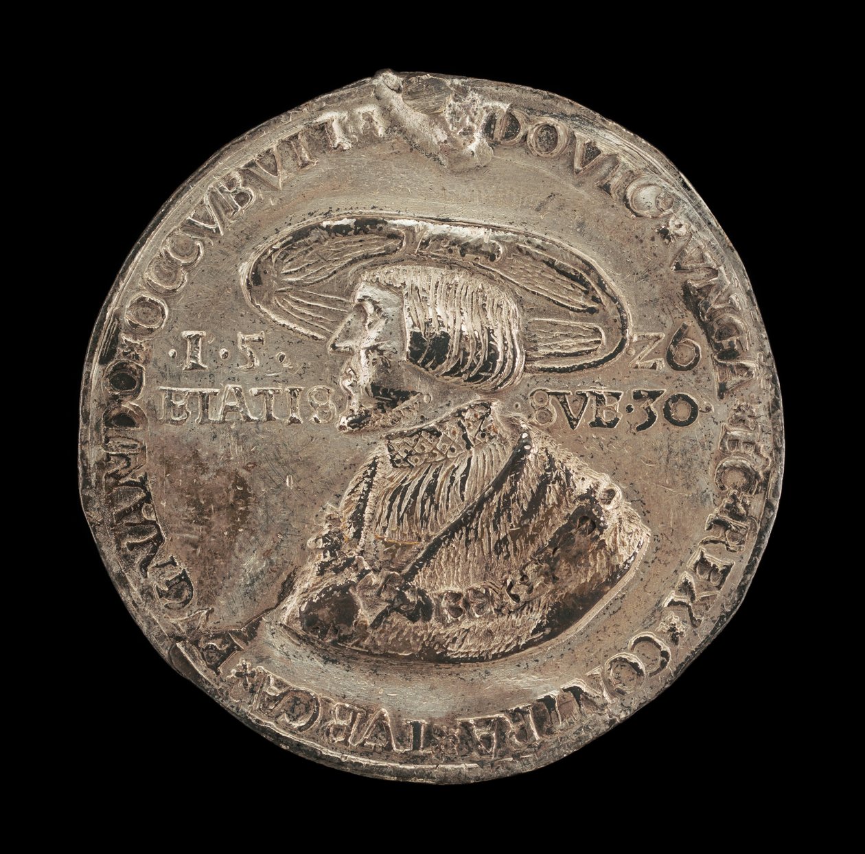Ludvík II., 1506-1526, král uherský a český 1516 [avers], 1526. od Unbekannt