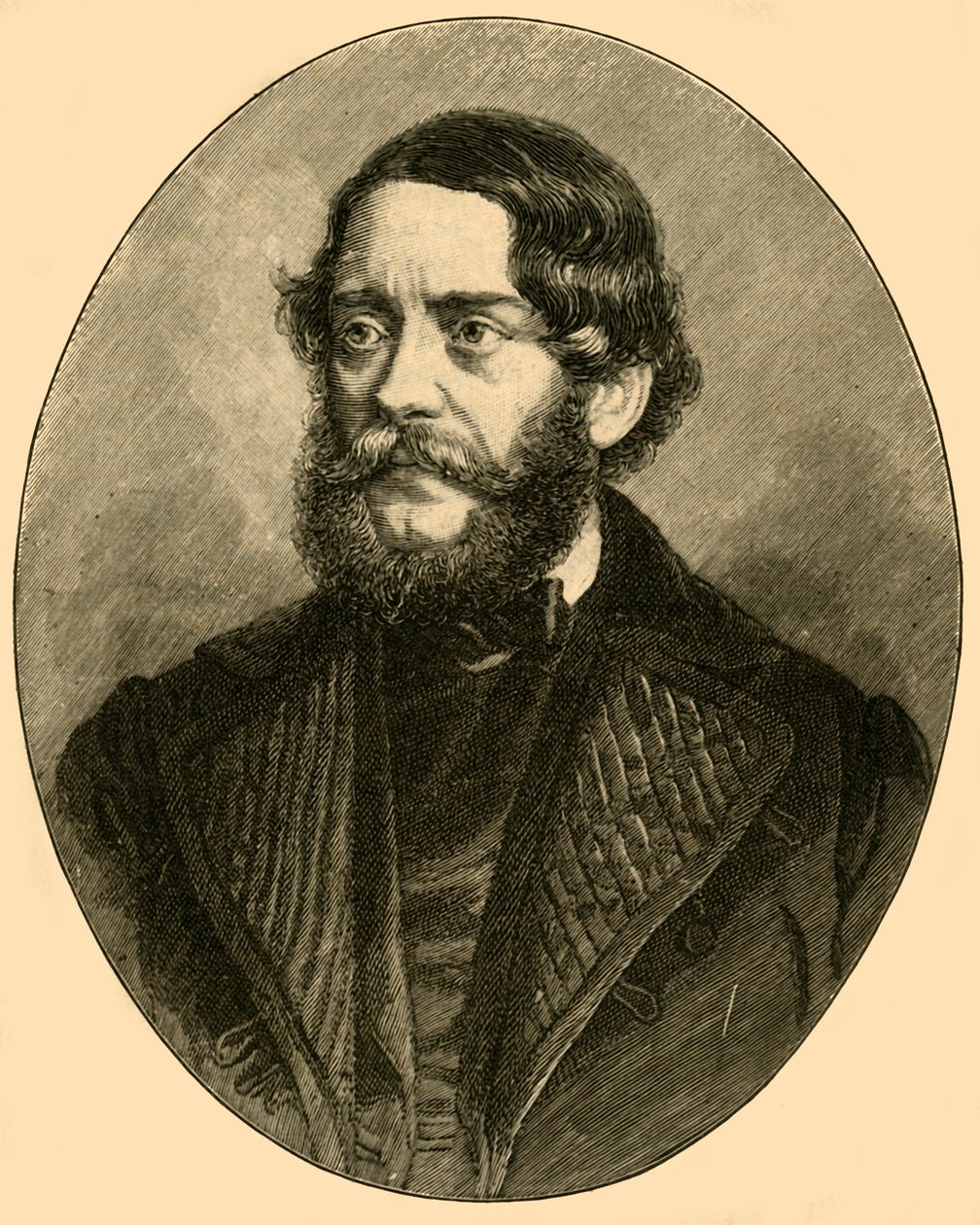 Louis Kossuth, maďarský právník a politik, c1850 c1890. od Unbekannt