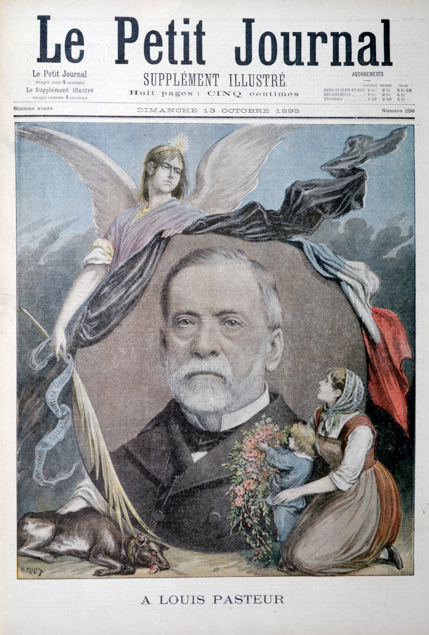 Louis Pasteur, francouzský chemik, 1895 od Unbekannt